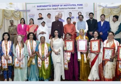 Maharashtra Governor Ramesh Bais presented  Suryadatta Stree-Shakti National Awards-2023