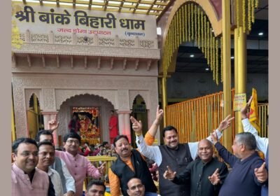 Ten Lakhs devotees visited Khatu Shyam Dham with Banke Bihari Vrindavan Dham in Khatu Shyam Delhi Dham – Ghanshyam Gupta Zaveri