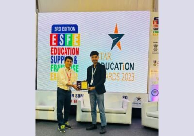 Surat’s Academic Luminary, Meet Zaveri, Receives Coveted “Best Lecturer and Speaker” Award at ESFE 2023 in Mumbai