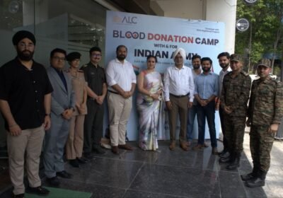 ALC Group Organises Blood Donation Camp for the Indian Army; Rallies 100 Donors