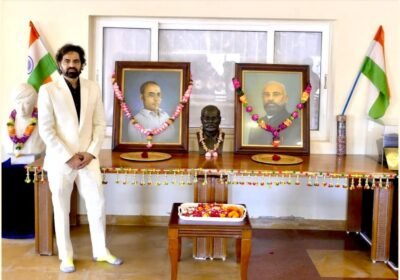 Jay Patel’s Resplendent Tribute: Celebrating Indian Revolutionaries at Shyamji Krishna Varma Memorial in Mandvi, Kutch
