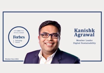 Kanishk Agrawal Selected to Lead Forbes Technology Council’s New Digital Sustainability Group