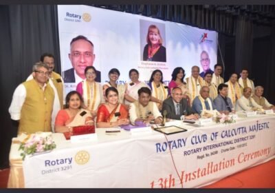 Rotary Club of Calcutta Majestic Holds 13th Installation Ceremony with Distinguished Guests